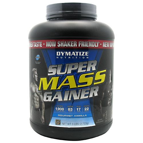 Dymatize Super Mass Gainer - Gourmet Vanilla - 6 lb - 705016331291