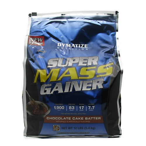 Dymatize Super Mass Gainer - Chocolate Cake Batter - 12 lb - 705016331482