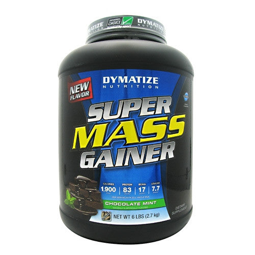 Dymatize Super Mass Gainer - Chocolate Mint - 6 lb - 705016331338
