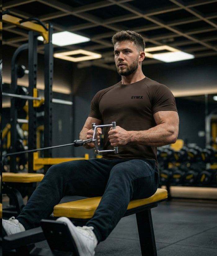Earth Brown Elite Flex Tee
