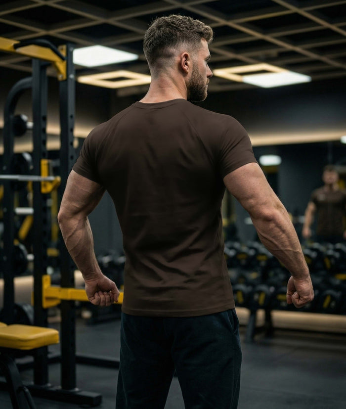 Earth Brown Elite Flex Tee