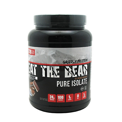 Eat The Bear Grizzly Pure Isolate - Ice Cream Sandwich - 2 lb - 700220139596
