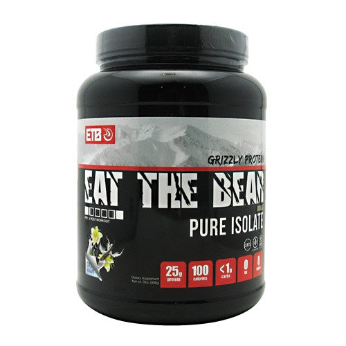 Eat The Bear Grizzly Pure Isolate - Vanilla - 2 lb - 793573093363