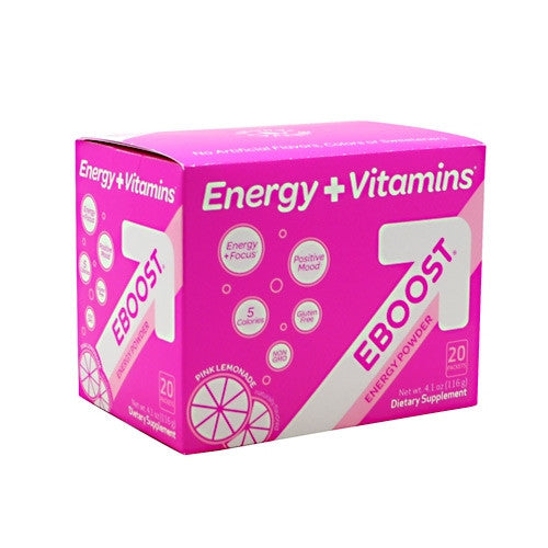 Eboost Eboost Energy Powder - Pink Lemonade - 20 Packets - 094922112774