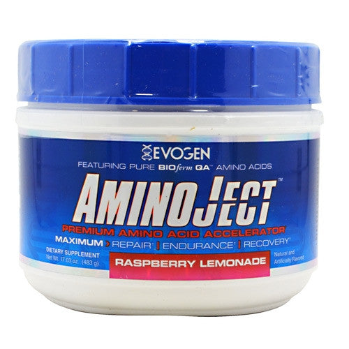 Evogen AminoJect - Raspberry Lemonade - 30 Servings - 685450688130