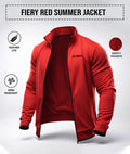 Fiery Red Summer Jacket