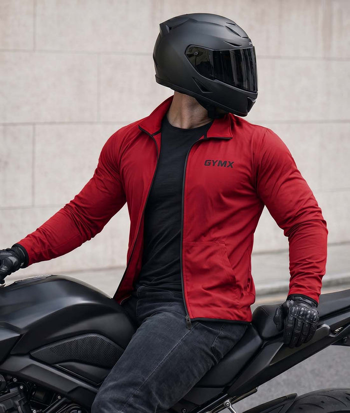 Fiery Red Summer Jacket
