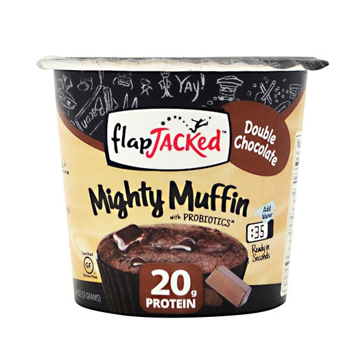 FlapJacked Mighty Muffin - Double Chocolate - 12 ea - 10850171005154