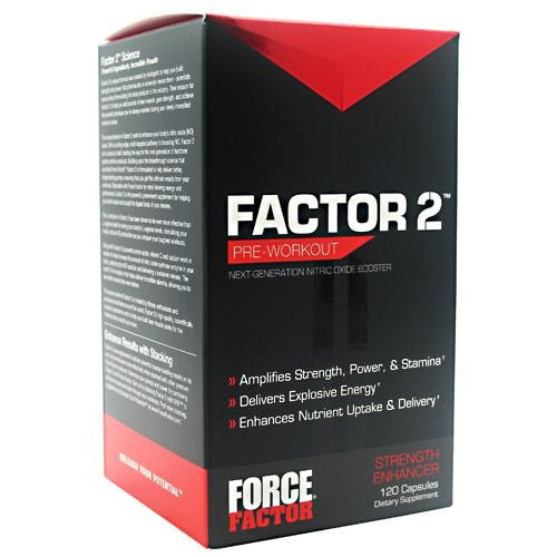 Force Factor Factor 2 - 120 Capsules - 852496002842