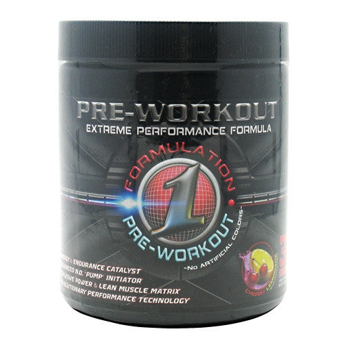 Formulation One Nutrition Pre-Workout - Cherry Lemonade - 37 Servings - 850454003030