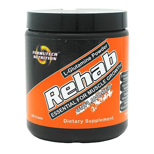 Formutech Nutrition Rehab Glutamine - Unflavored - 50 Servings - 748252003201