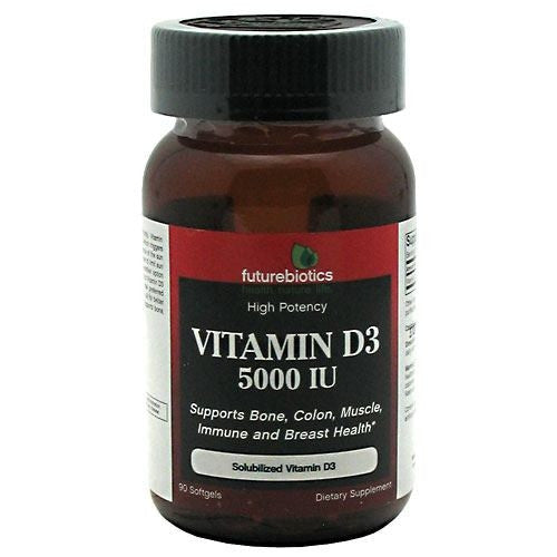 Futurebiotics Vitamin D3 5000 IU - 90 Tablets - 049479006311