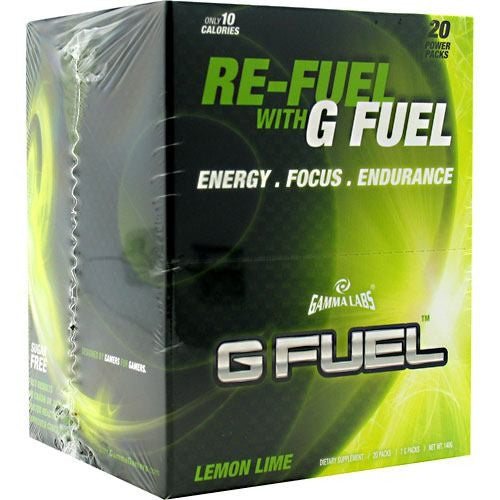 Gamma Labs G Fuel - Lemon Lime - 20 ea - 713757866620