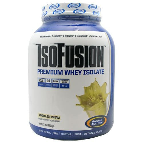 Gaspari Nutrition Isofusion - Vanilla Ice Cream - 3 lb - 646511003651