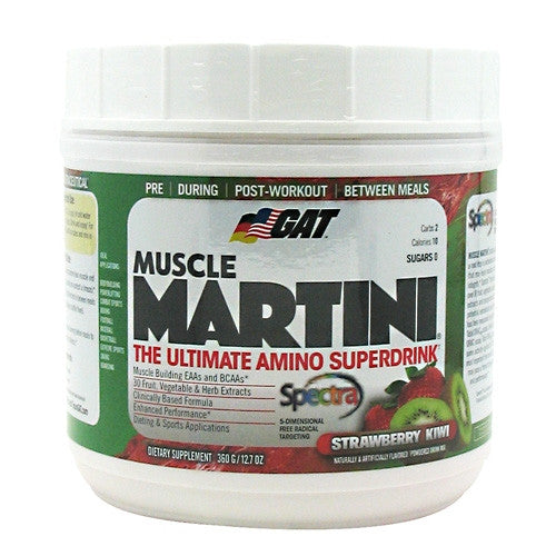 GAT Muscle Martini - Strawberry Kiwi - 360 g - 859613641182