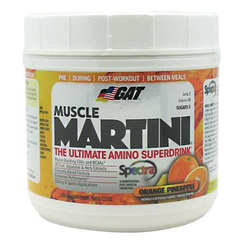 GAT Muscle Martini - Orange Pineapple - 360 g - 859613641229