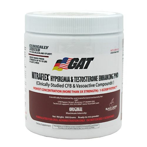 GAT Nitraflex - Black Cherry - 300 g - 859613647009