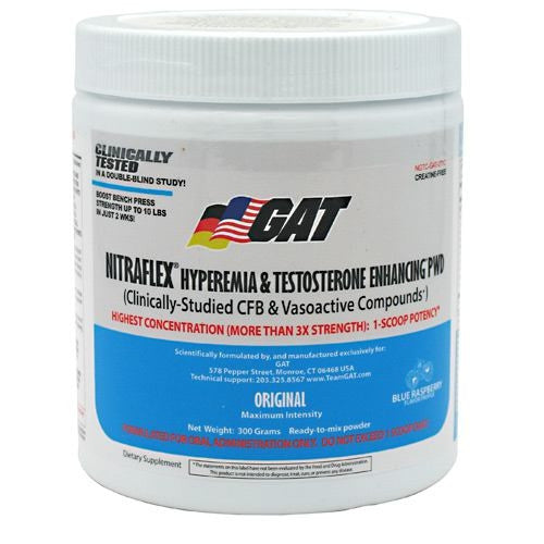 GAT Nitraflex - Blue Rasberry - 300 g - 859613647085