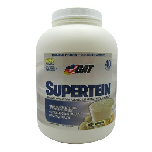 GAT Supertein - Rich Vanilla - 5 lb - 859613440020