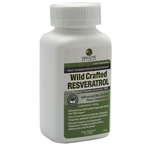 Genceutic Naturals Resveratrol - 60 ea - 896245001038
