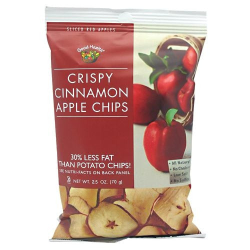 Good Health Apple Chips - Crispy Cinnamon - 12 ea - 10755355001062