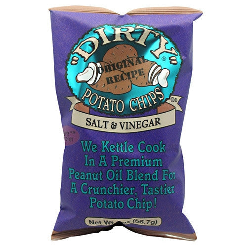 Good Health "Dirty" Potato Chips - Salt and Vinegar - 25 ea - 083791520148