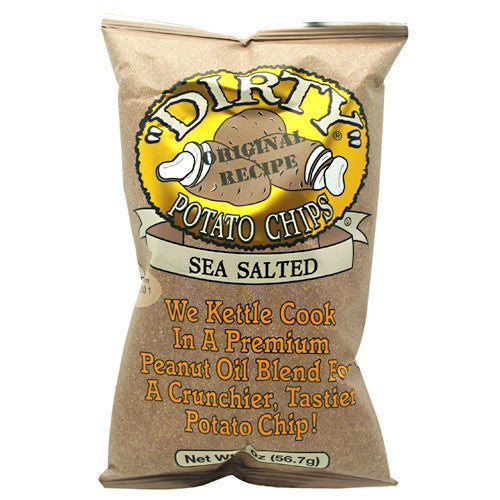 Good Health "Dirty" Potato Chips - Sea Salted - 25 ea - 083791520018