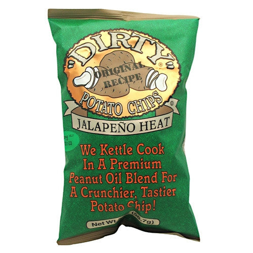 Good Health "Dirty" Potato Chips - Jalapeno Heat - 25 ea - 083791520025