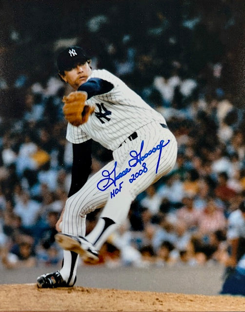 Goose Gossage Autographed 8x10 Photo "HOF 2008" Inscription