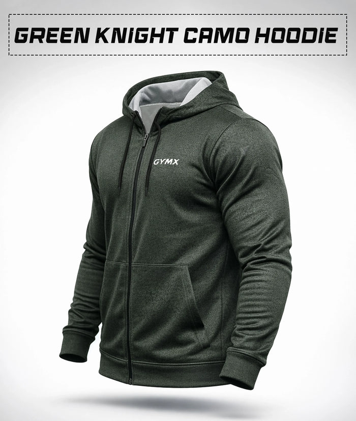 Green Knight Camo Hoodie- Final Sale