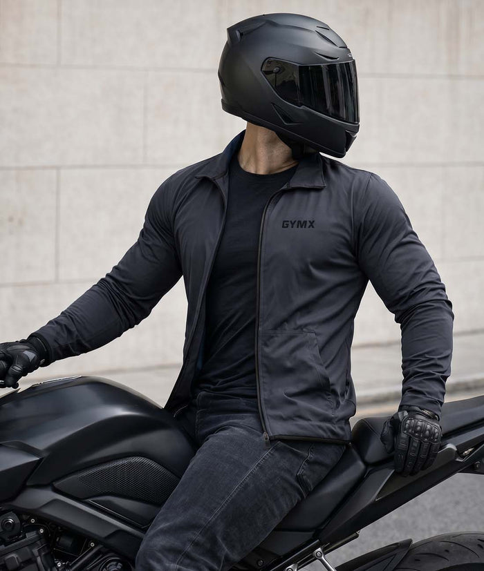 GymX Carbon Grey Summer Jacket