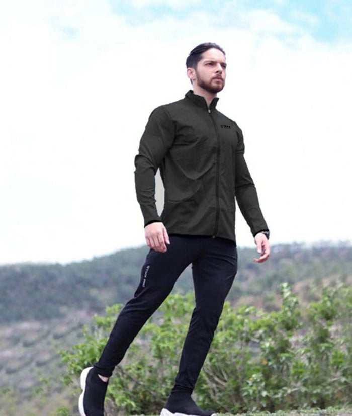 GymX Carbon Grey Summer Jacket
