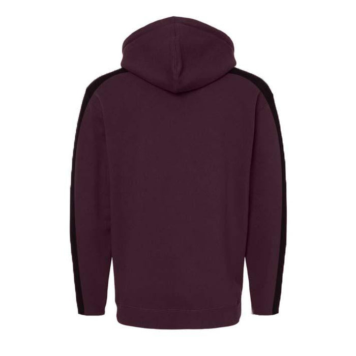 GymX Maroon Panelled Hoodie - Sale - GymX