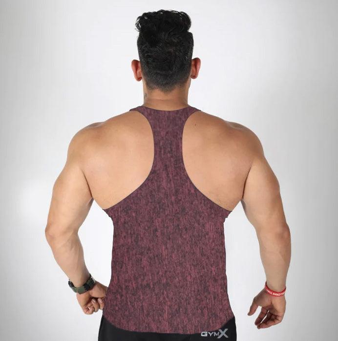 GymX Maroon Pattern Stringer - Sale