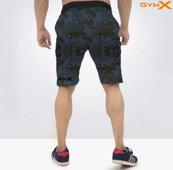 GymX  Military Blue Shorts - Sale