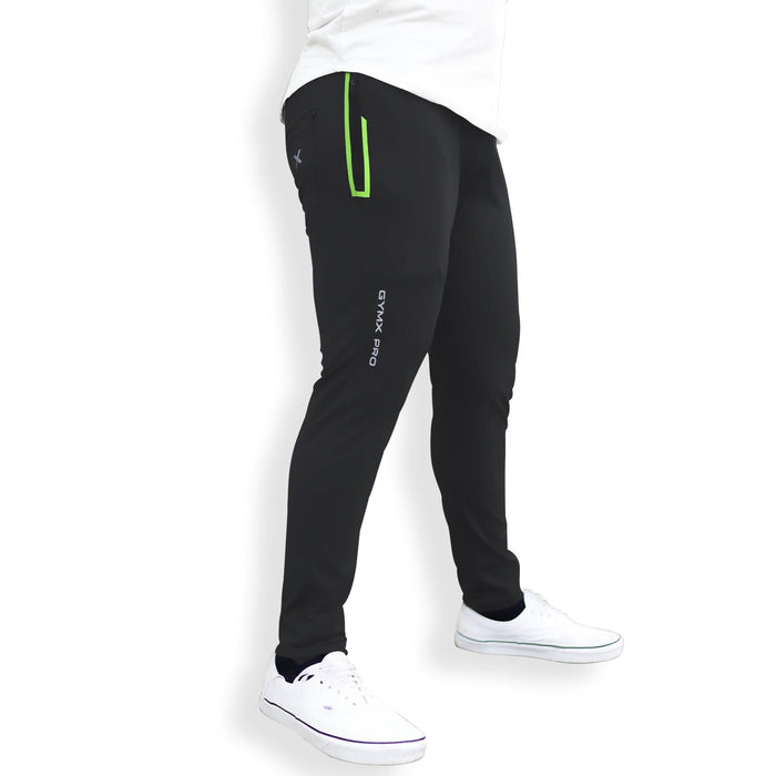 GymX Pro Bottoms- Carbon Grey (4 Way Stretch) - GymX