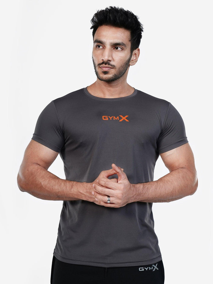 GymX Ultra Lite Tee: Bullet Grey - Sale - GymX