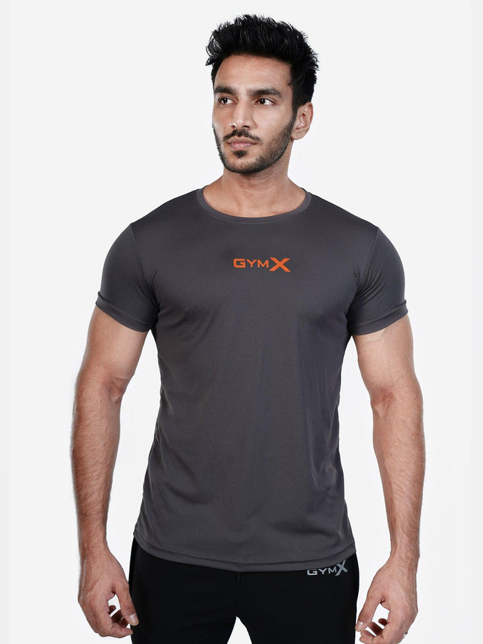 GymX Ultra Lite Tee: Bullet Grey - Sale - GymX
