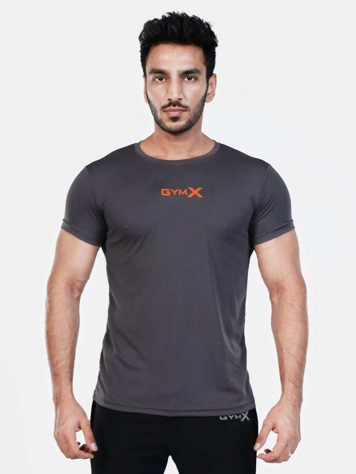 GymX Ultra Lite Tee: Bullet Grey - Sale - GymX