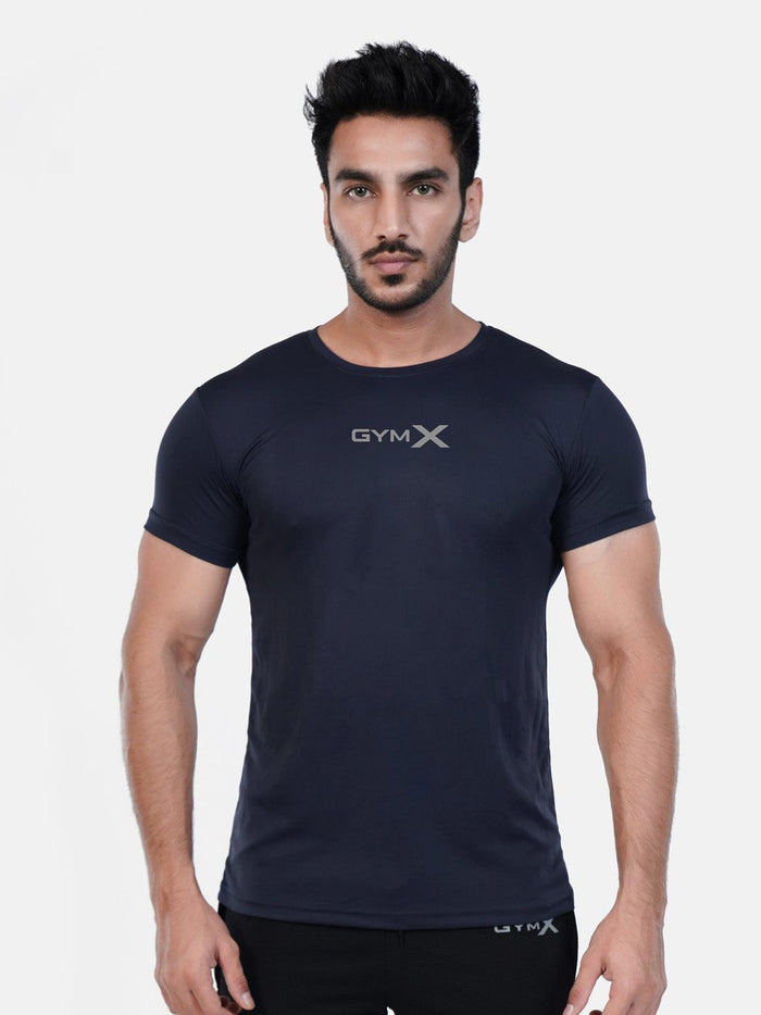 GymX Ultra Lite Tee: Deep Blue - Sale - GymX