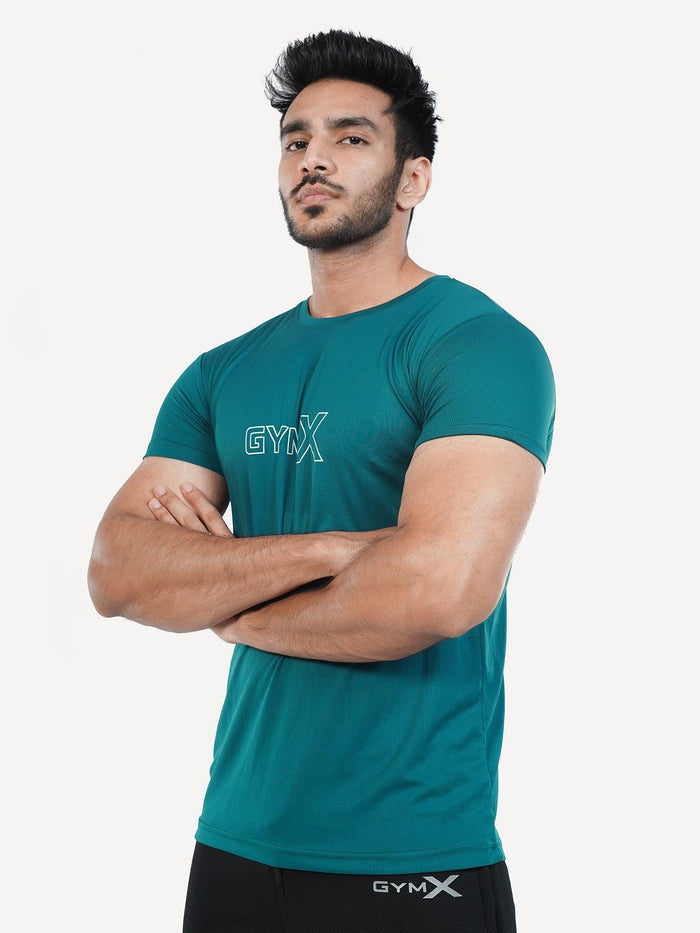 GymX Ultra Lite Tee: Emerald Green - Sale
