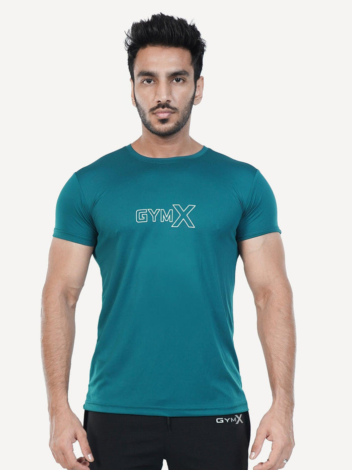 GymX Ultra Lite Tee: Emerald Green - Sale