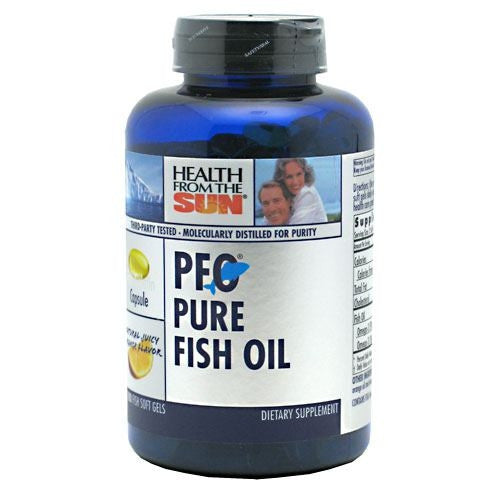 Health From The Sun PFO Pure Fish Oil - Natural Juicy Orange Flavor - 180 ea - 010043051723
