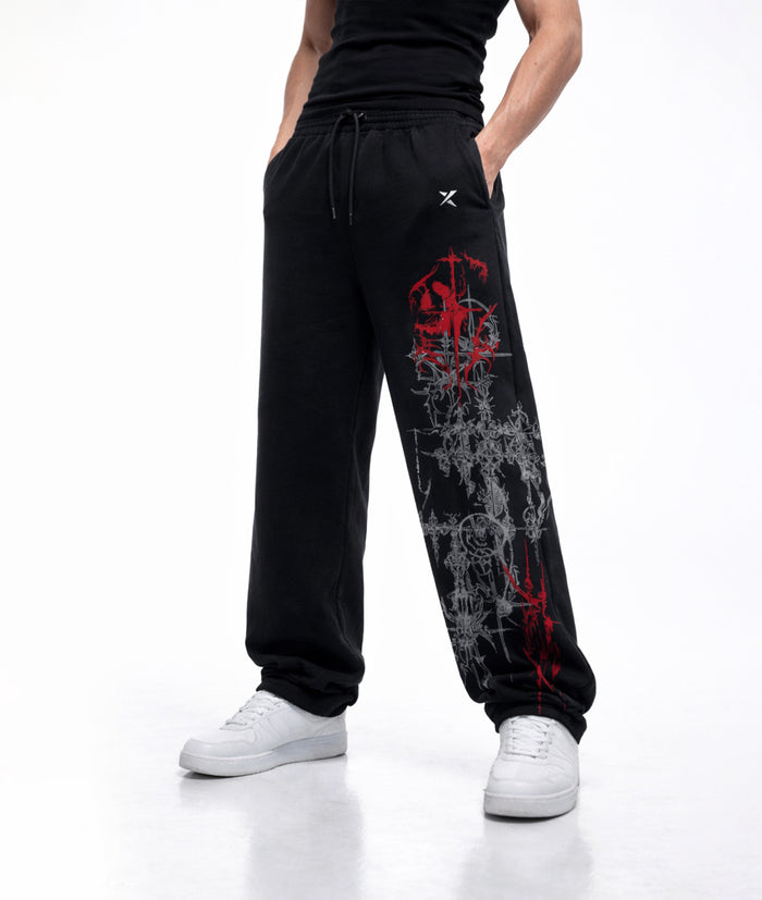 Hellcore Fallen Kingdown Trackpant – Loose Straight Fit