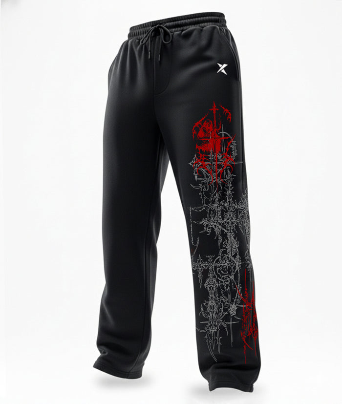 Hellcore Fallen Kingdown Trackpant – Loose Straight Fit