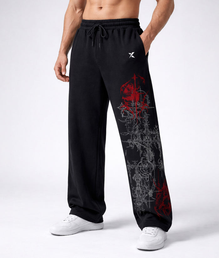Hellcore Fallen Kingdown Trackpant – Loose Straight Fit