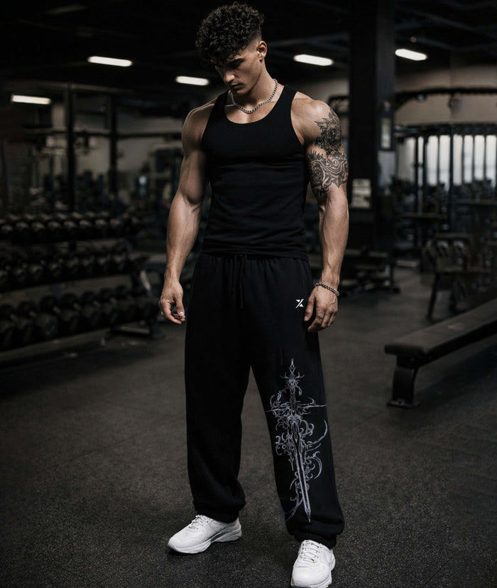 Hellcore Sword Trackpant – Loose Straight Fit