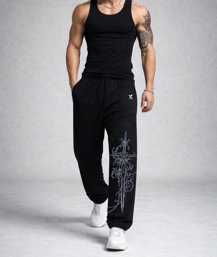 Hellcore Sword Trackpant – Loose Straight Fit