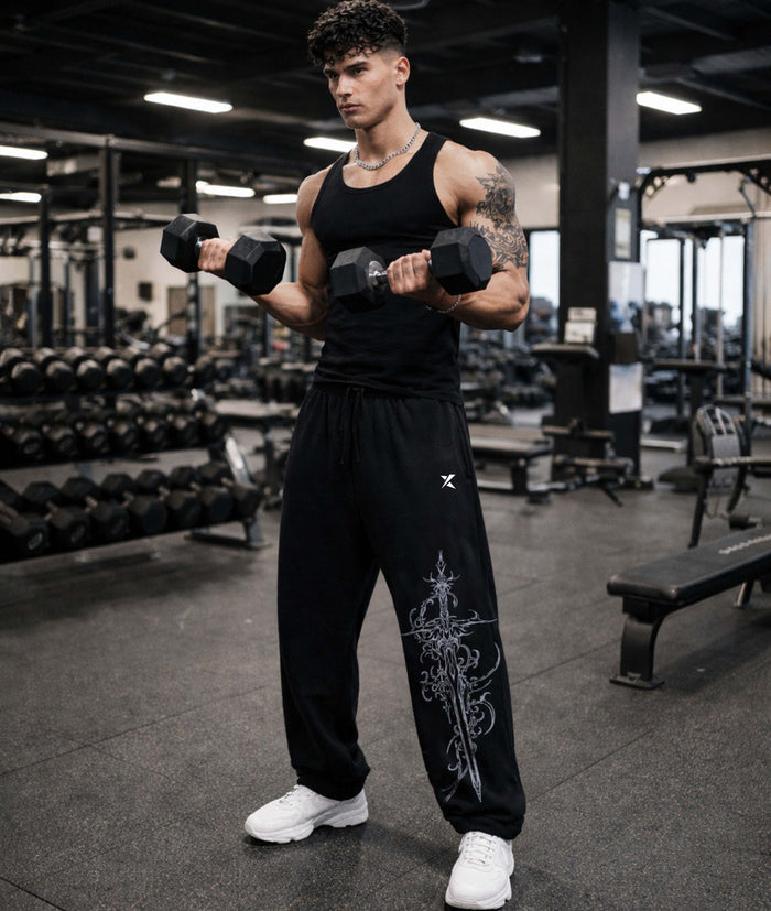 Hellcore Sword Trackpant – Loose Straight Fit