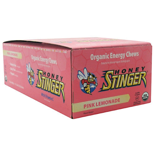 Honey Stinger Energy Chews - Pink Lemonade - 12 Packets - 810815020953
